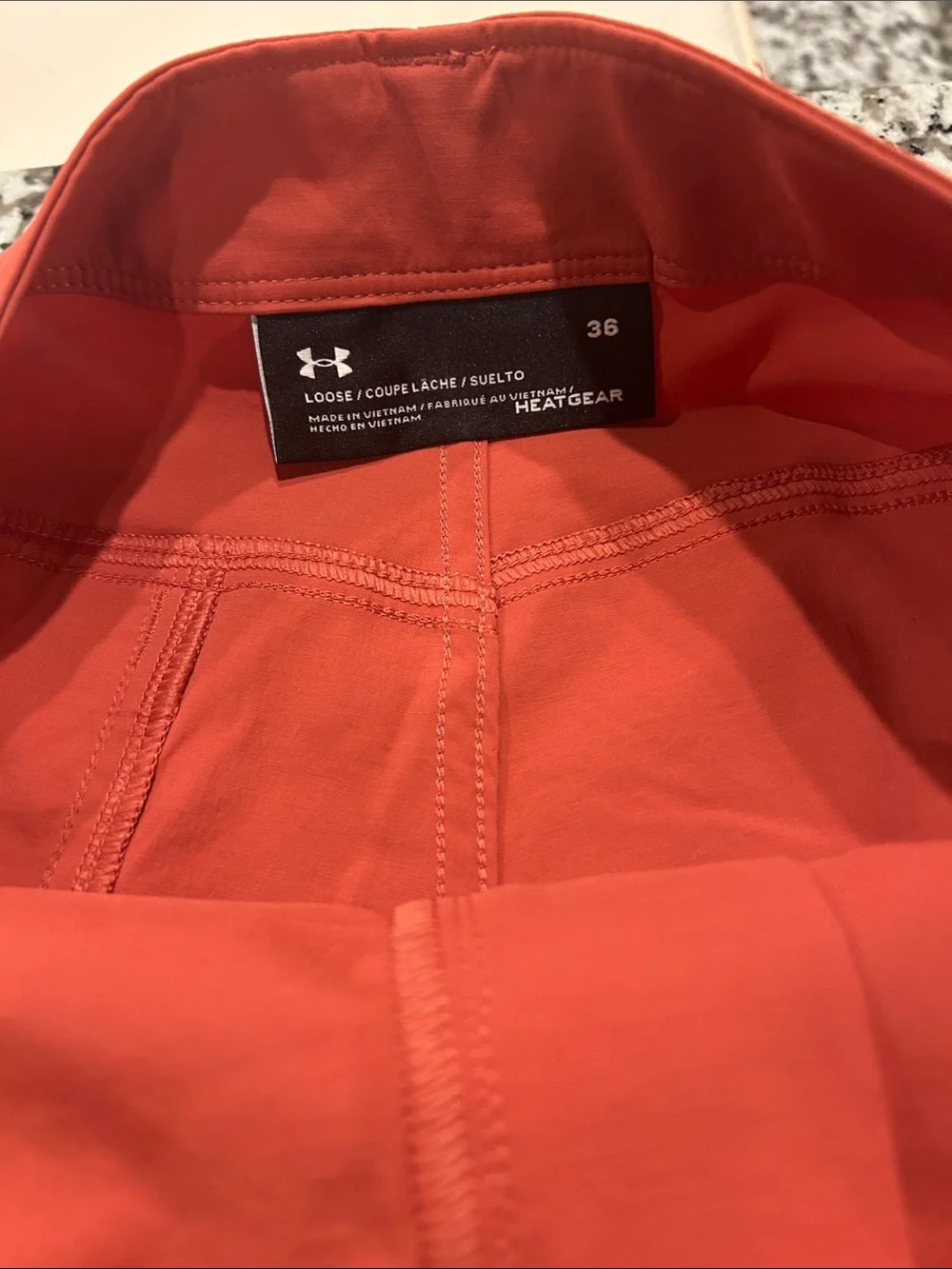 Under Armour Casual Shorts Nantucket Reds - Salmon Men’s 36